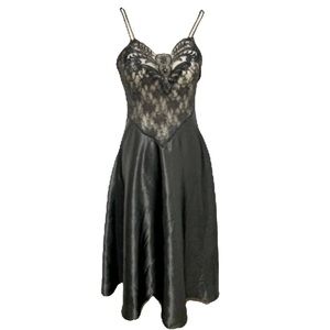 Vintage 90s Y2K Cinema Etoile Victorian Goth Dress S - 4